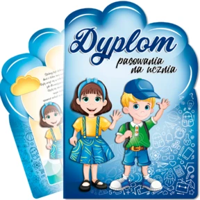 Dyplom Pasowania Na Ucznia Składany