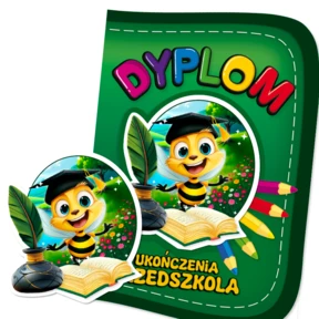 Dyplom Ukończenia Przedszkola, Grupa Pszczółki – Składany