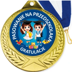 Medal Na Pasowanie na Przedszkolaka Premium