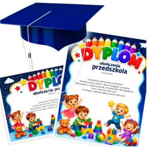 Biret z Dyplomem lub Bez – Ukończenie Przedszkola