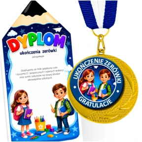 Medal z Dyplomem lub Bez – Ukończenie Zerówki