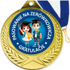 Medal Pasowanie na Zerówkowicza – Kolekcja Premium