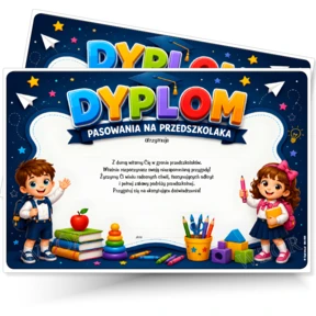 Dyplom Pasowania Na Przedszkolaka