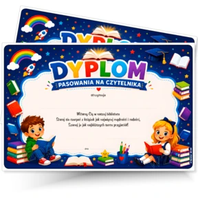 Dyplom Pasowania Na Czytelnika