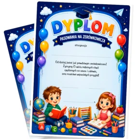 Dyplom Pasowania na Zerówkowicza