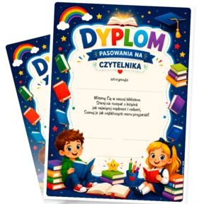 Dyplom Pasowania na Czytelnika – Biblioteka