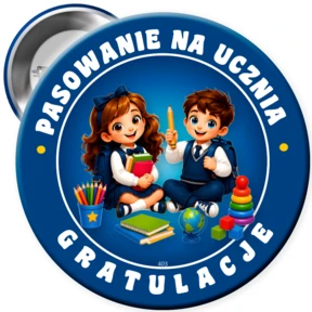 Przypinka Pasowanie Na Ucznia