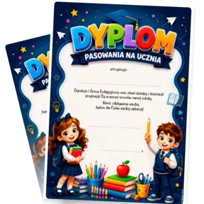 Dyplom Pasowania Na Ucznia