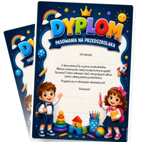 Dyplom Pasowania Na Przedszkolaka